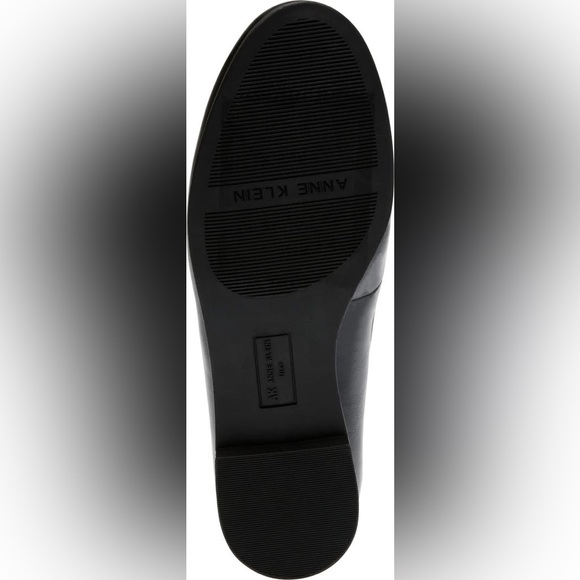*NWT* Anne Klein / Lagas Chain Leather Loafer / Black / 7 - Picture 7 of 7